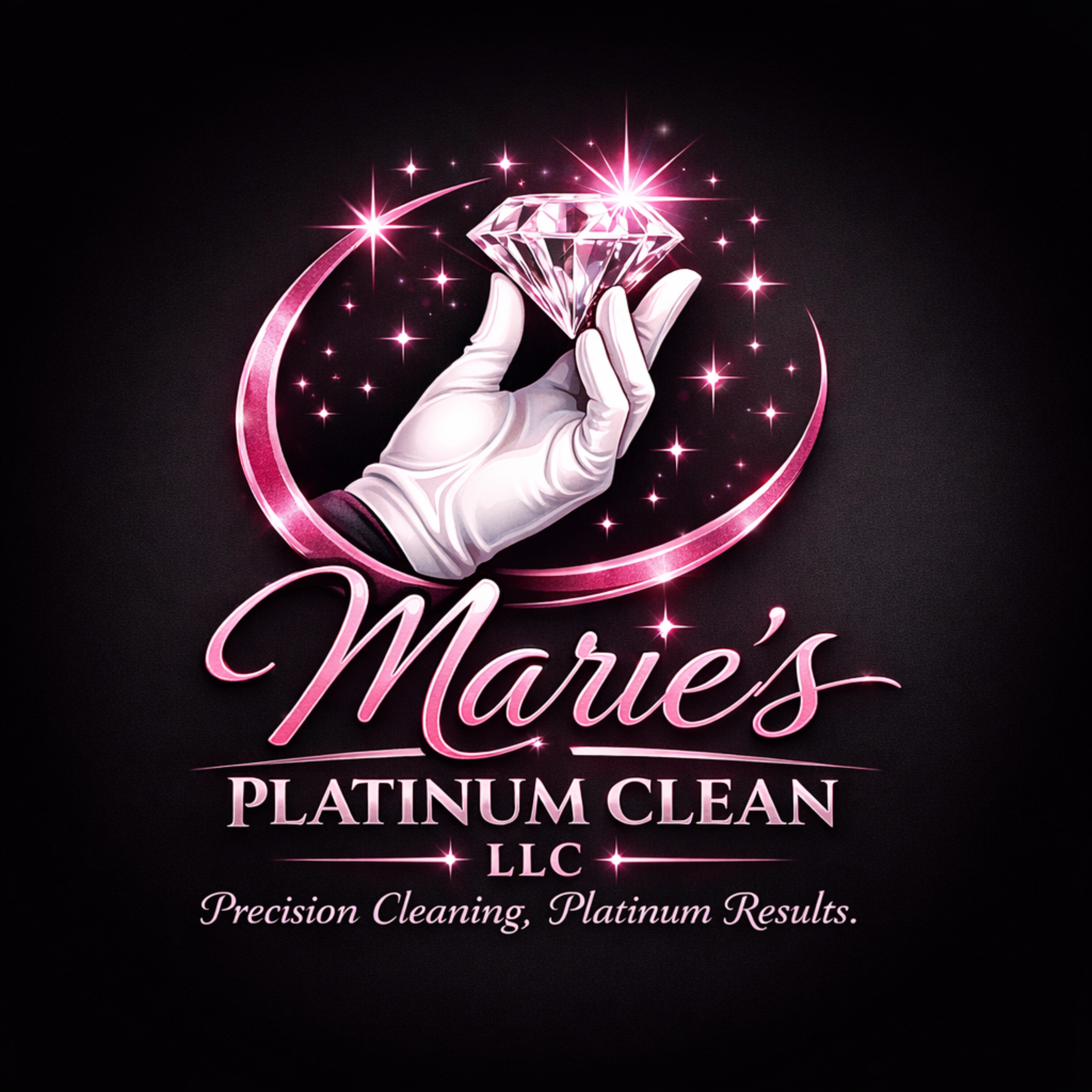 Marie's Platinum Clean logo